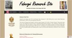 Desktop Screenshot of fabergeresearch.com